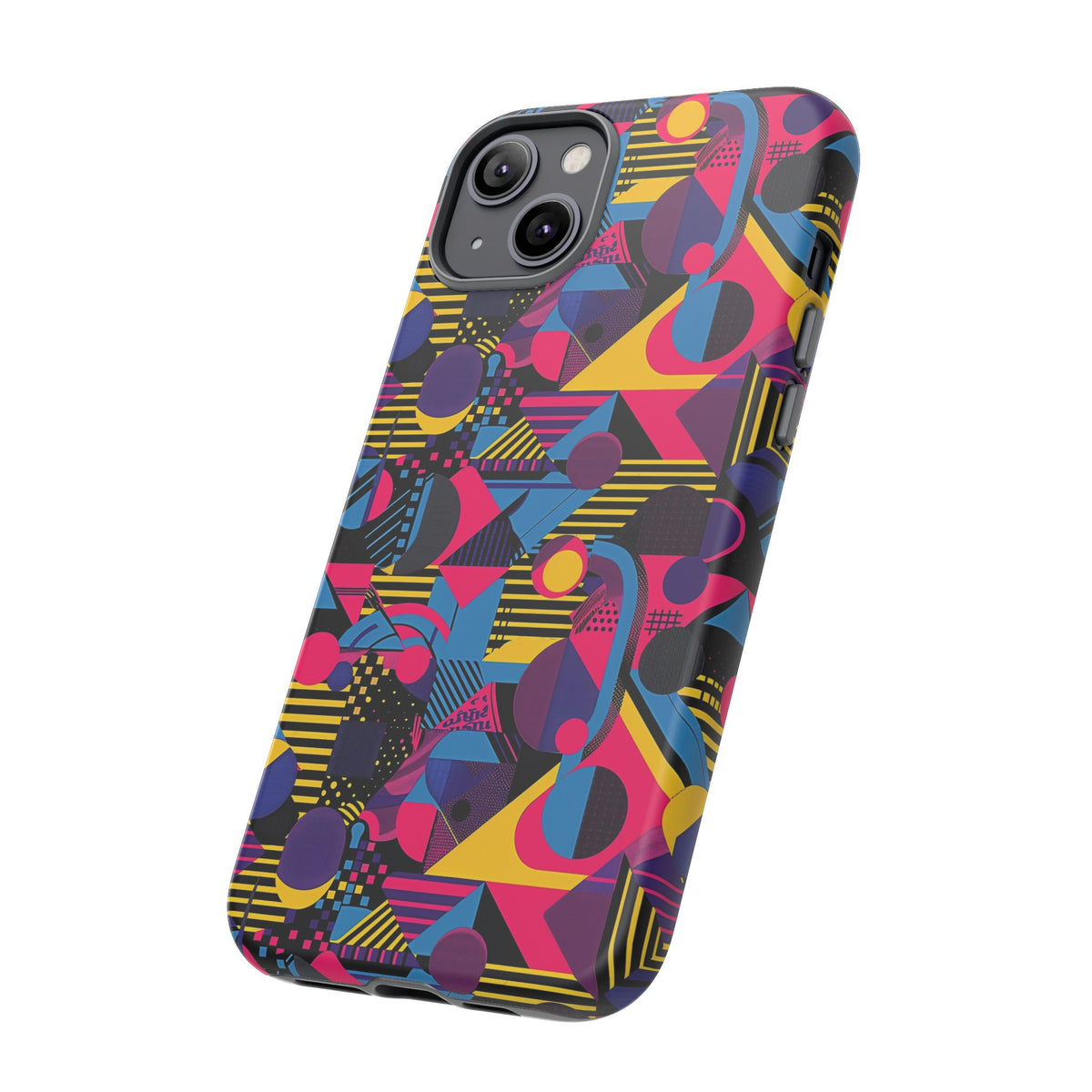 Retro 80s Seamless Phone Case – Vintage Style Meets Modern Protection 085