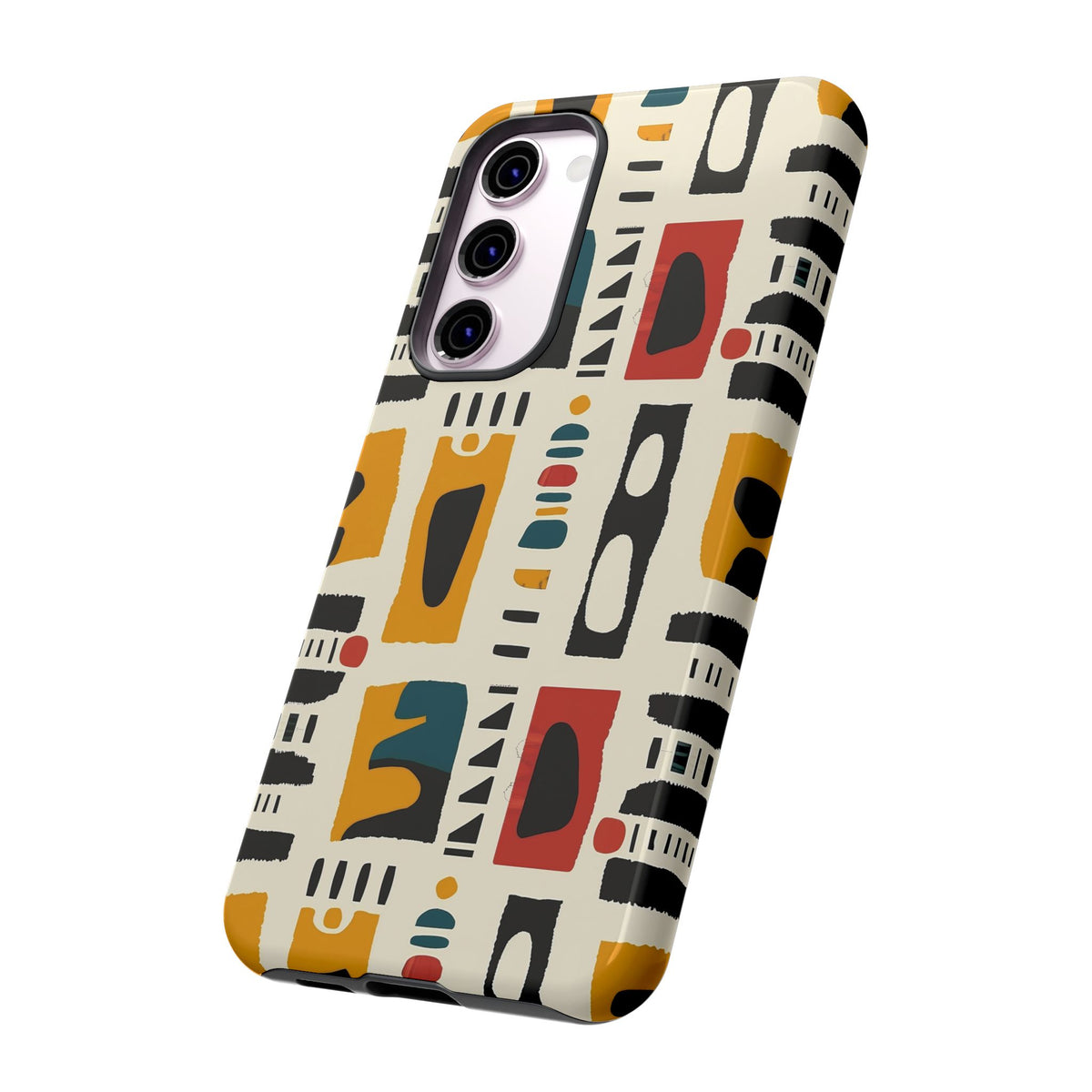 Stylish African Pattern Phone Case – Unique and Vibrant Protection 260