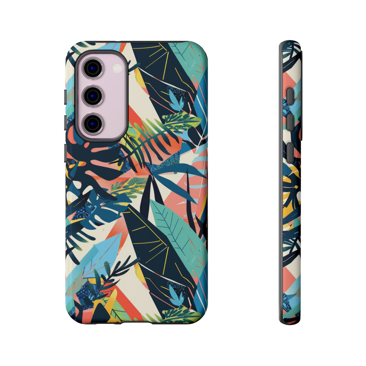 Jungle Collage Phone Case – Vibrant & Durable