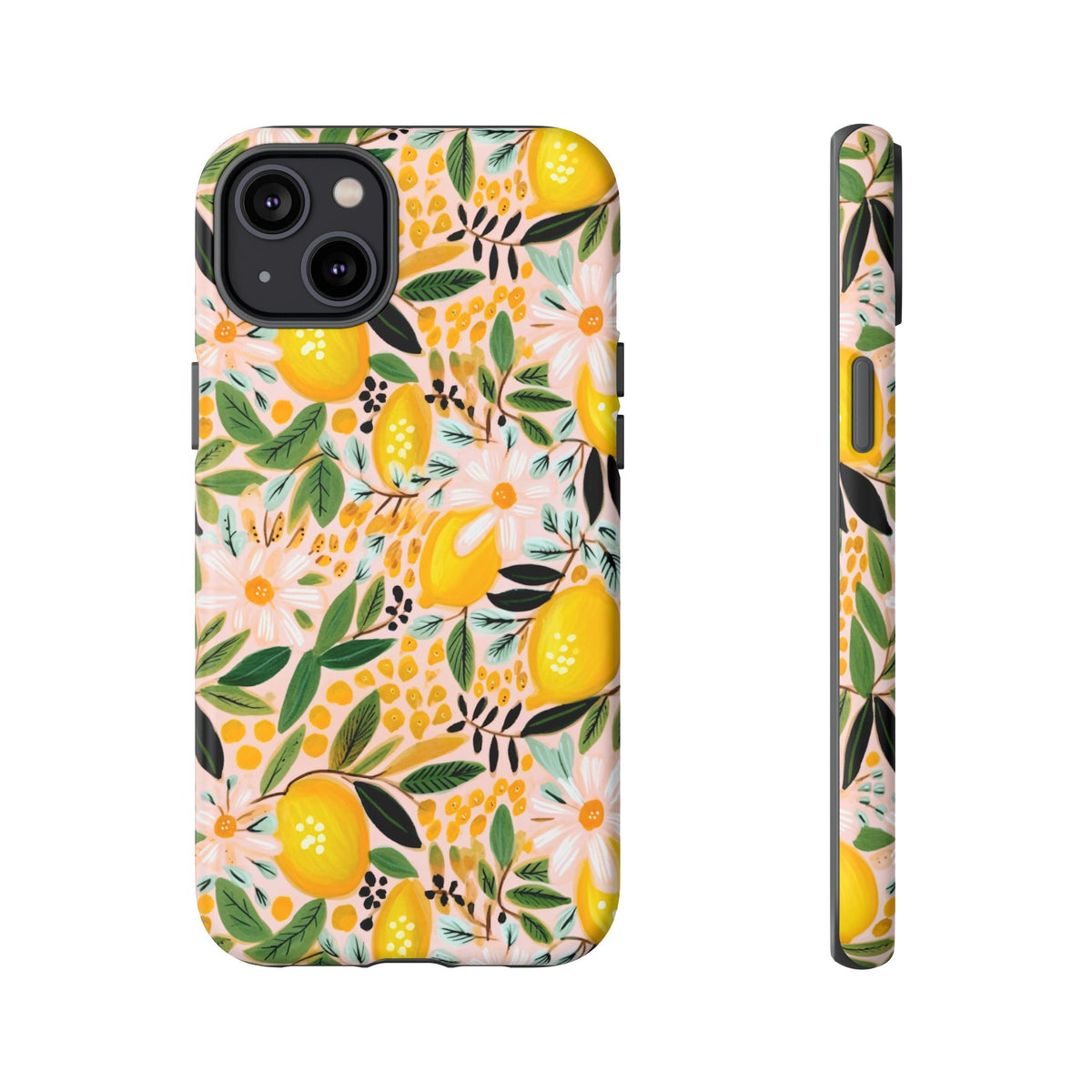 Cute Summer Lemons Phone Case – Refreshing Citrus Design for Your Phone 2