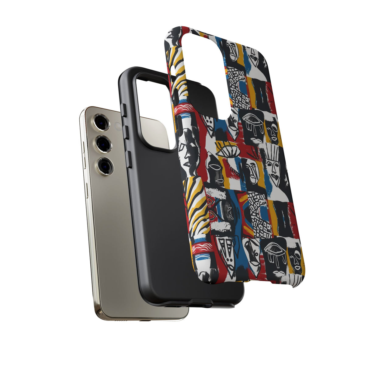 Stylish African Pattern Phone Case – Unique and Vibrant Protection 105