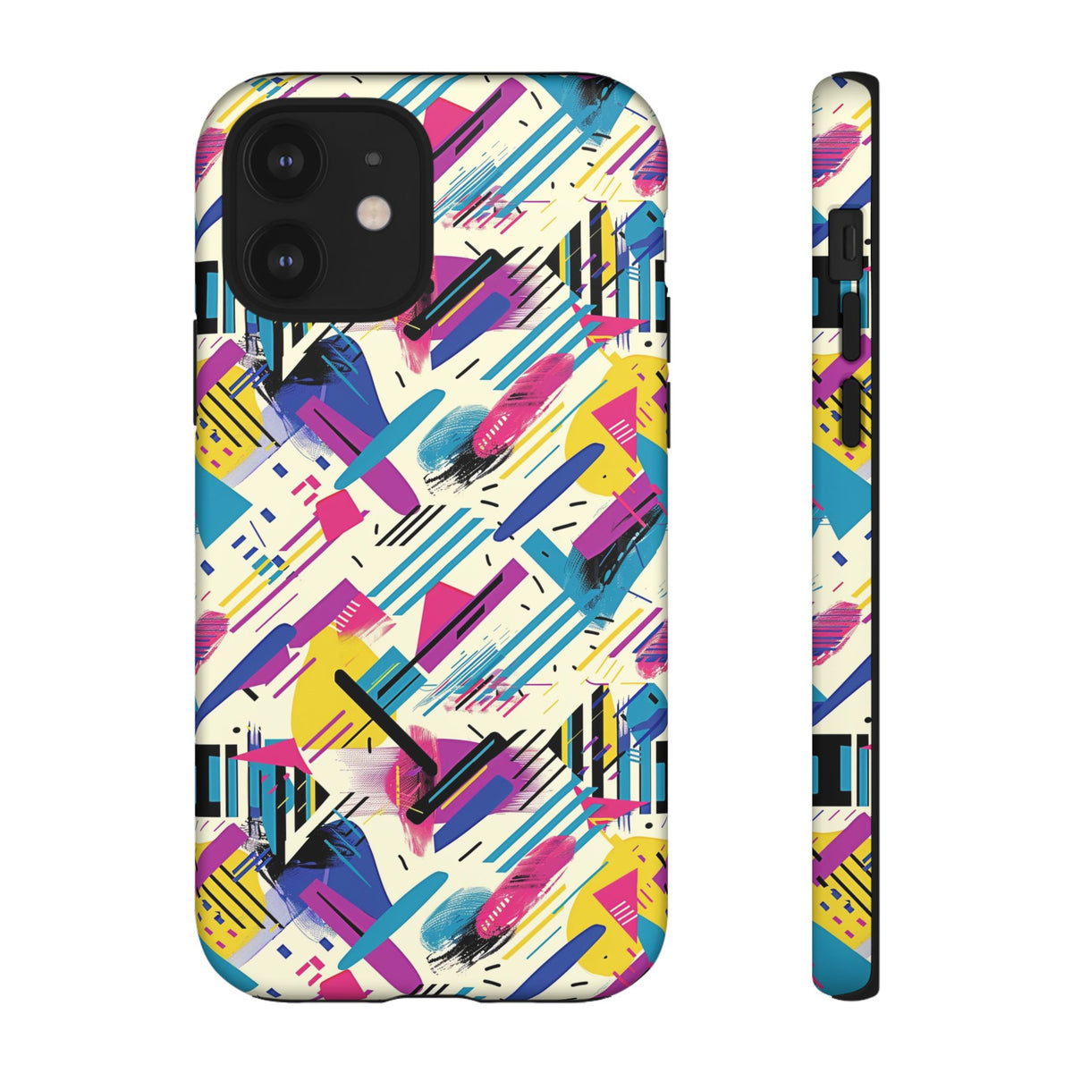 Retro 80s Seamless Phone Case – Vintage Style Meets Modern Protection 134