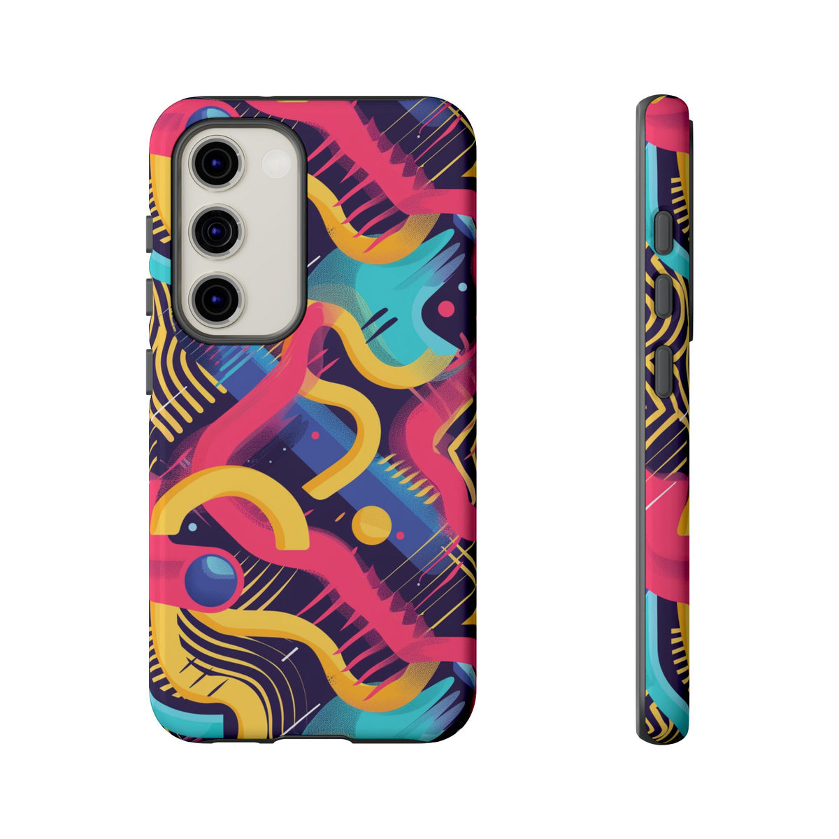 Retro 80s Seamless Phone Case – Vintage Style Meets Modern Protection 2