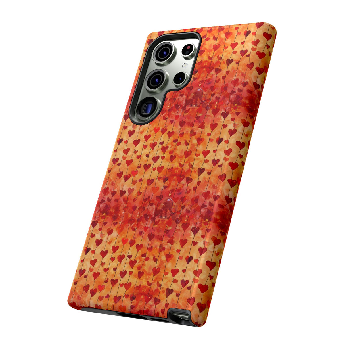 Heart Pattern Phone Case – Stylish & Loving Design for Your Device 827