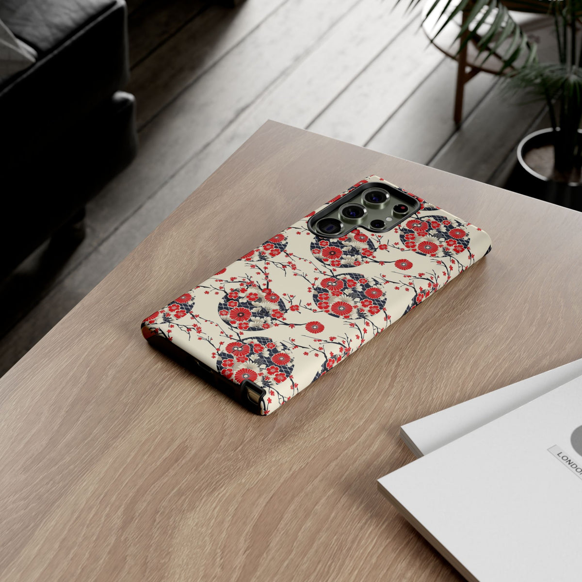 Japanese Pattern Phone Case – Elegant & Timeless Design for Your Phone 138