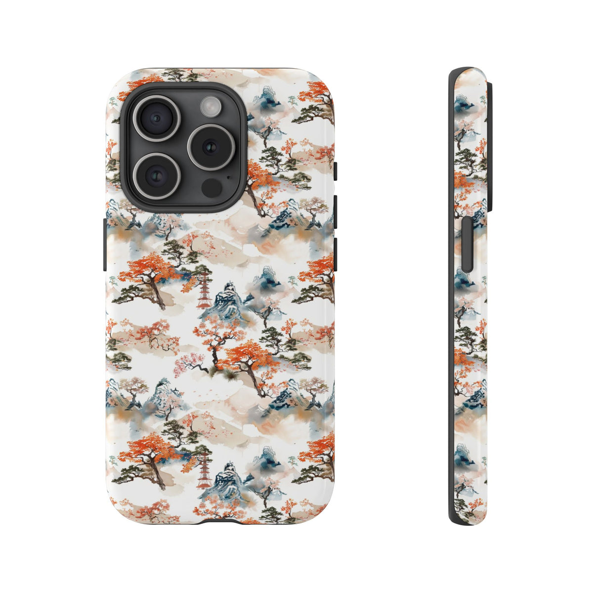 Japanese Pattern Phone Case – Elegant & Timeless Design for Your Phone 506