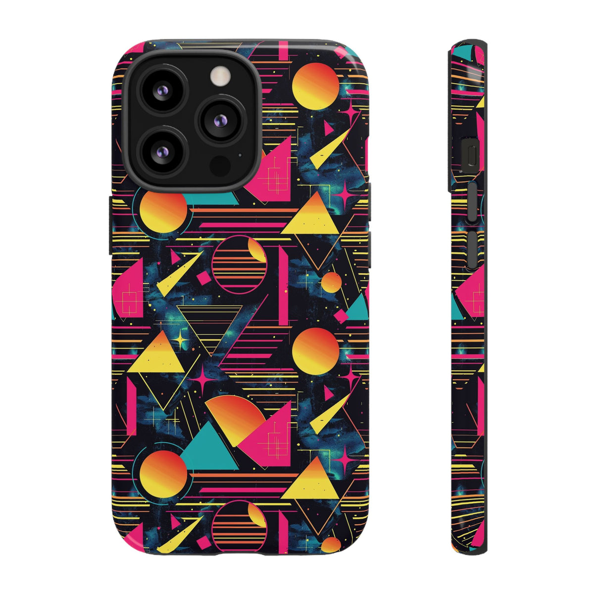 Retro 80s Seamless Phone Case – Vintage Style Meets Modern Protection 159