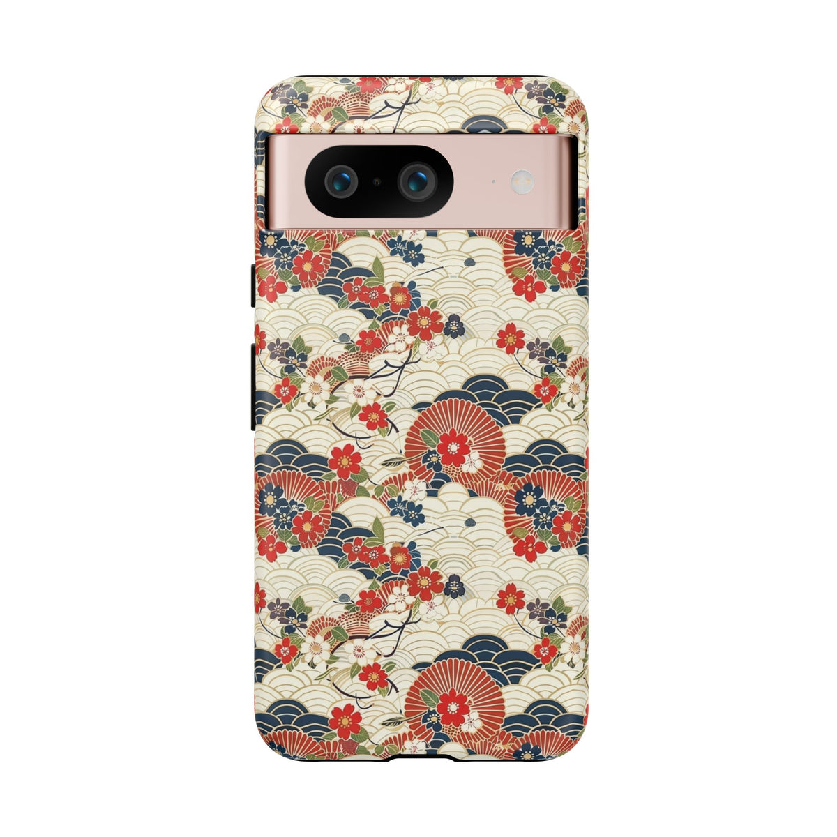 Japanese Pattern Phone Case – Elegant & Timeless Design for Your Phone 124