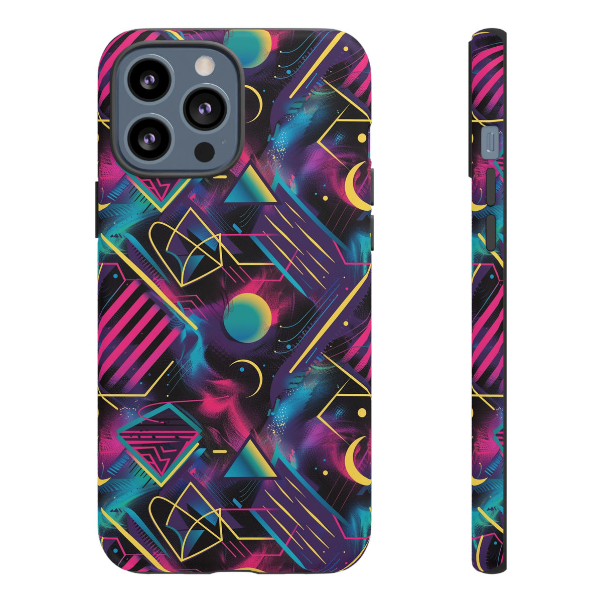 Retro 80s Seamless Phone Case – Vintage Style Meets Modern Protection 076