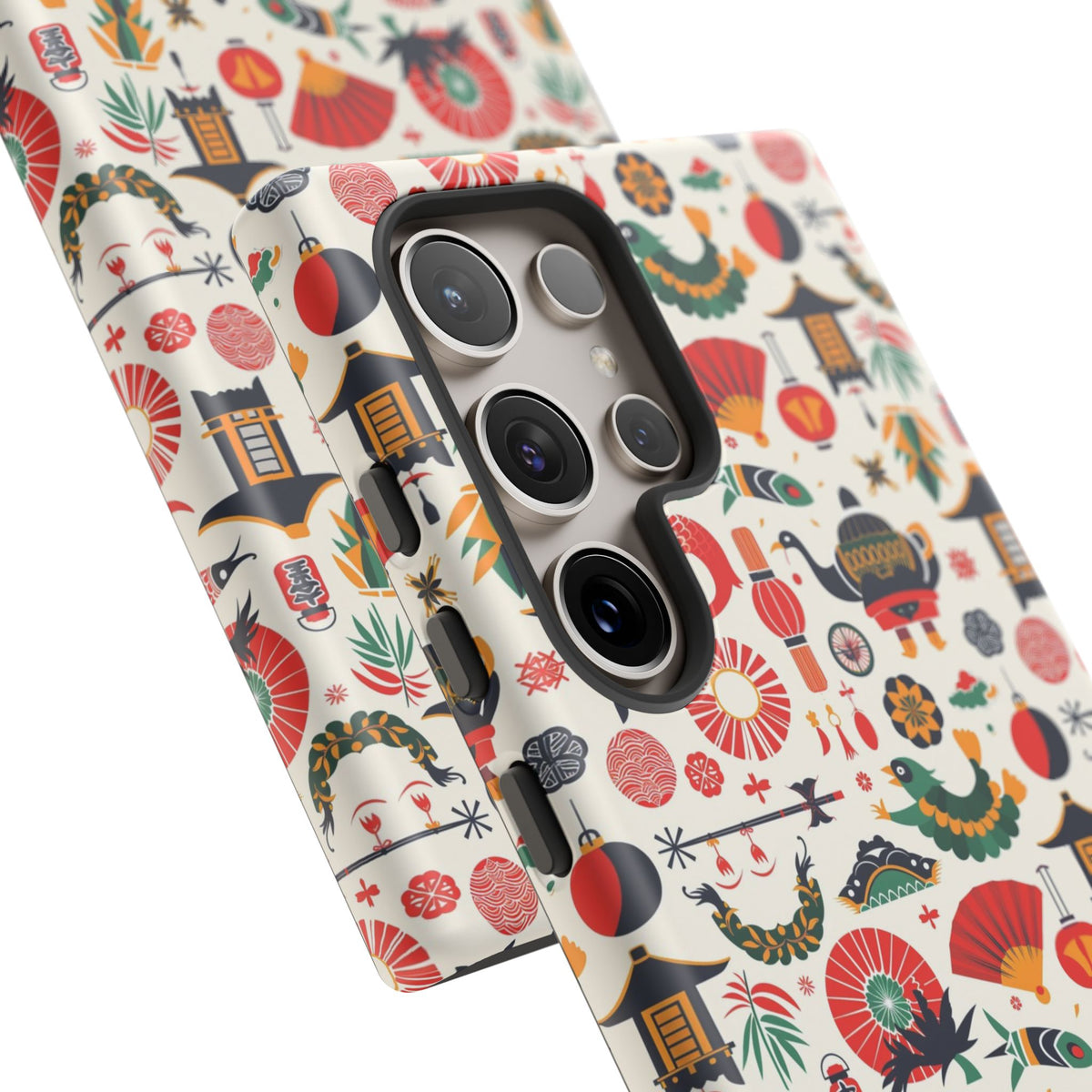 Japanese Pattern Phone Case – Elegant & Timeless Design for Your Phone 461