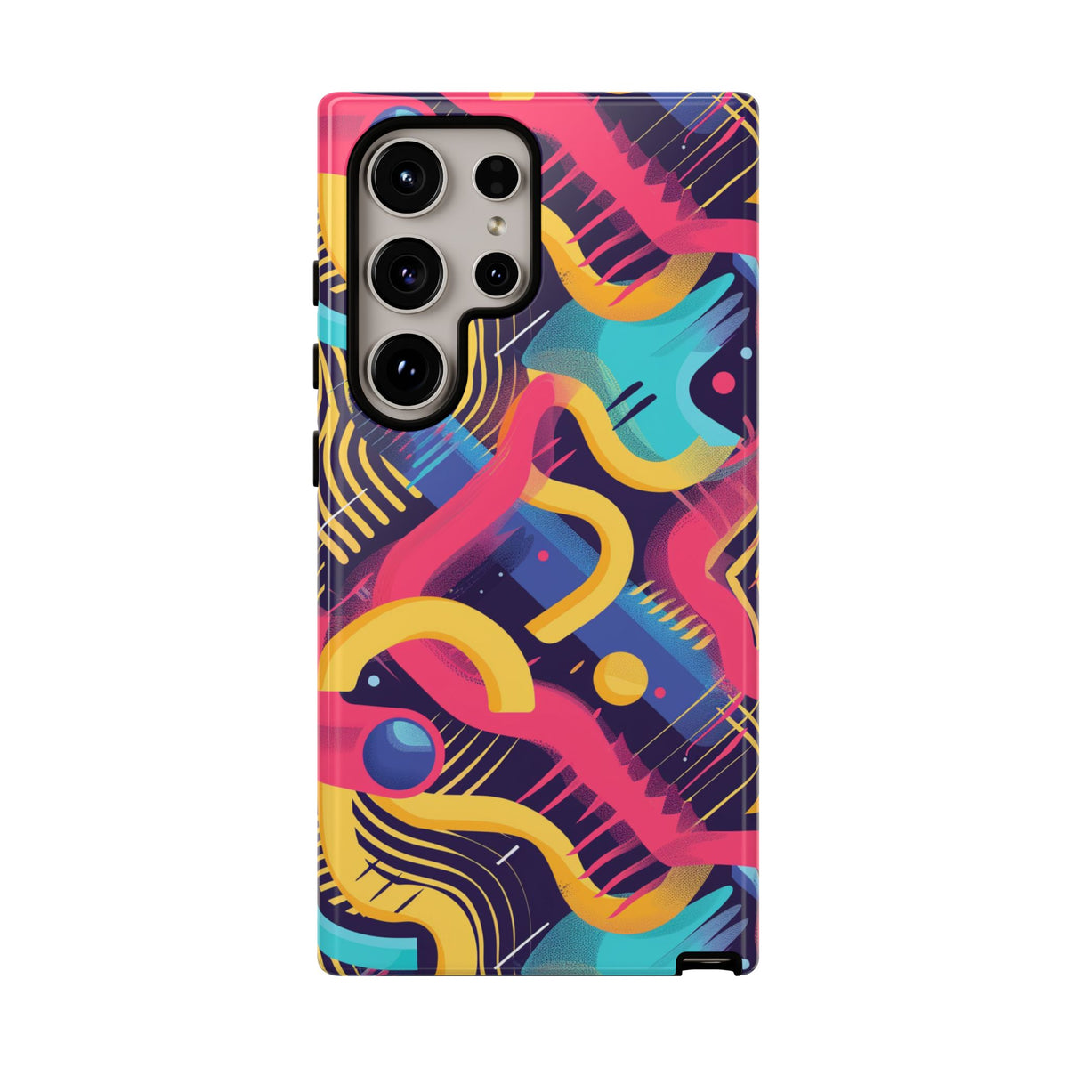 Retro 80s Seamless Phone Case – Vintage Style Meets Modern Protection 2