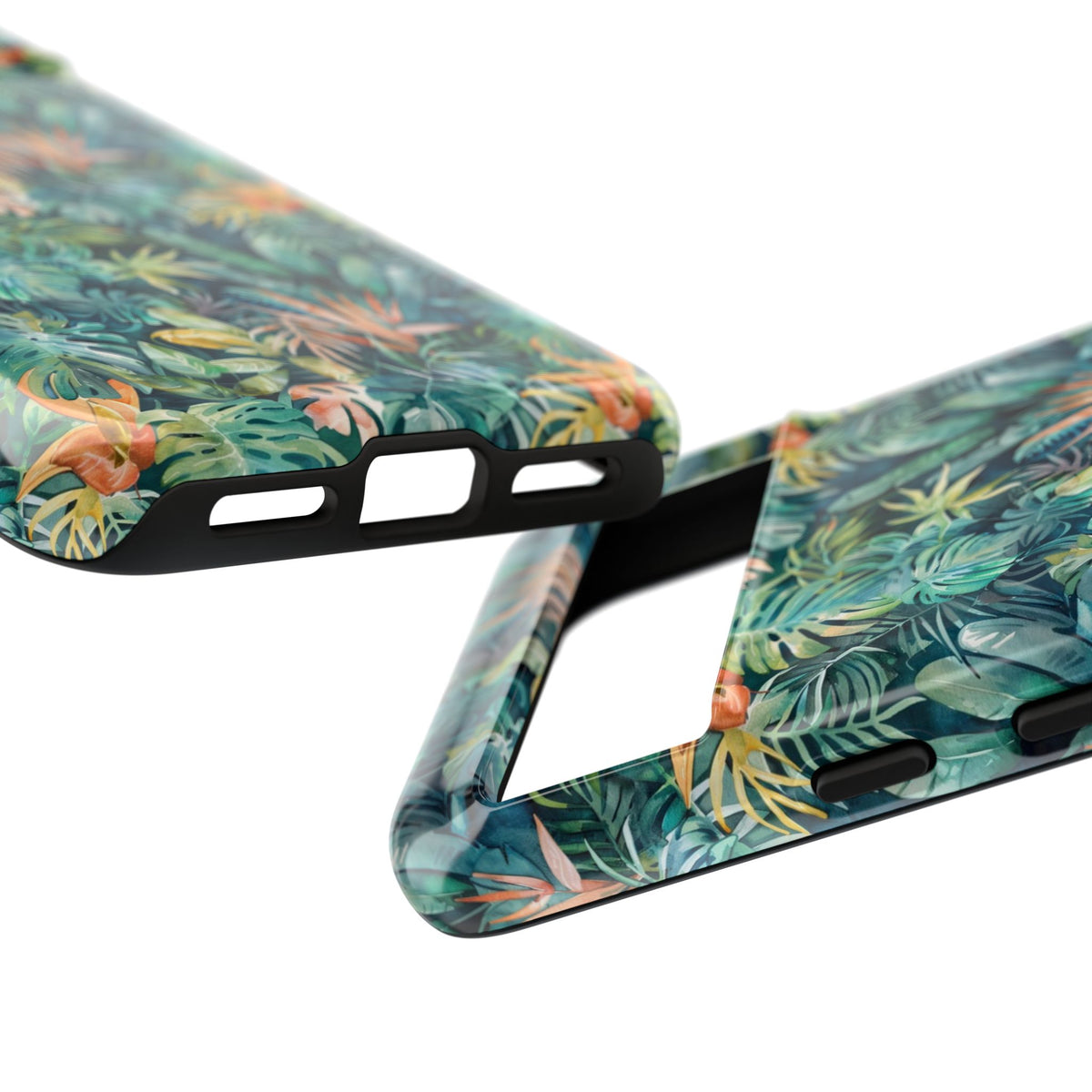 Jungle Pattern Phone Case – Exotic & Lush Design for Your Phone 333