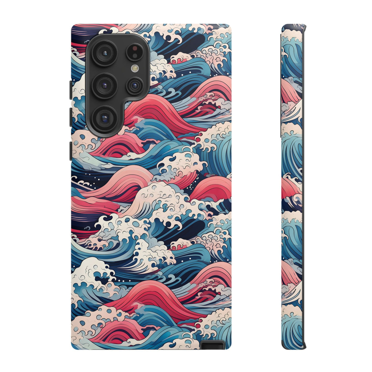 Japanese Waves Phone Case – Embrace Timeless Elegance with Classic Design 3