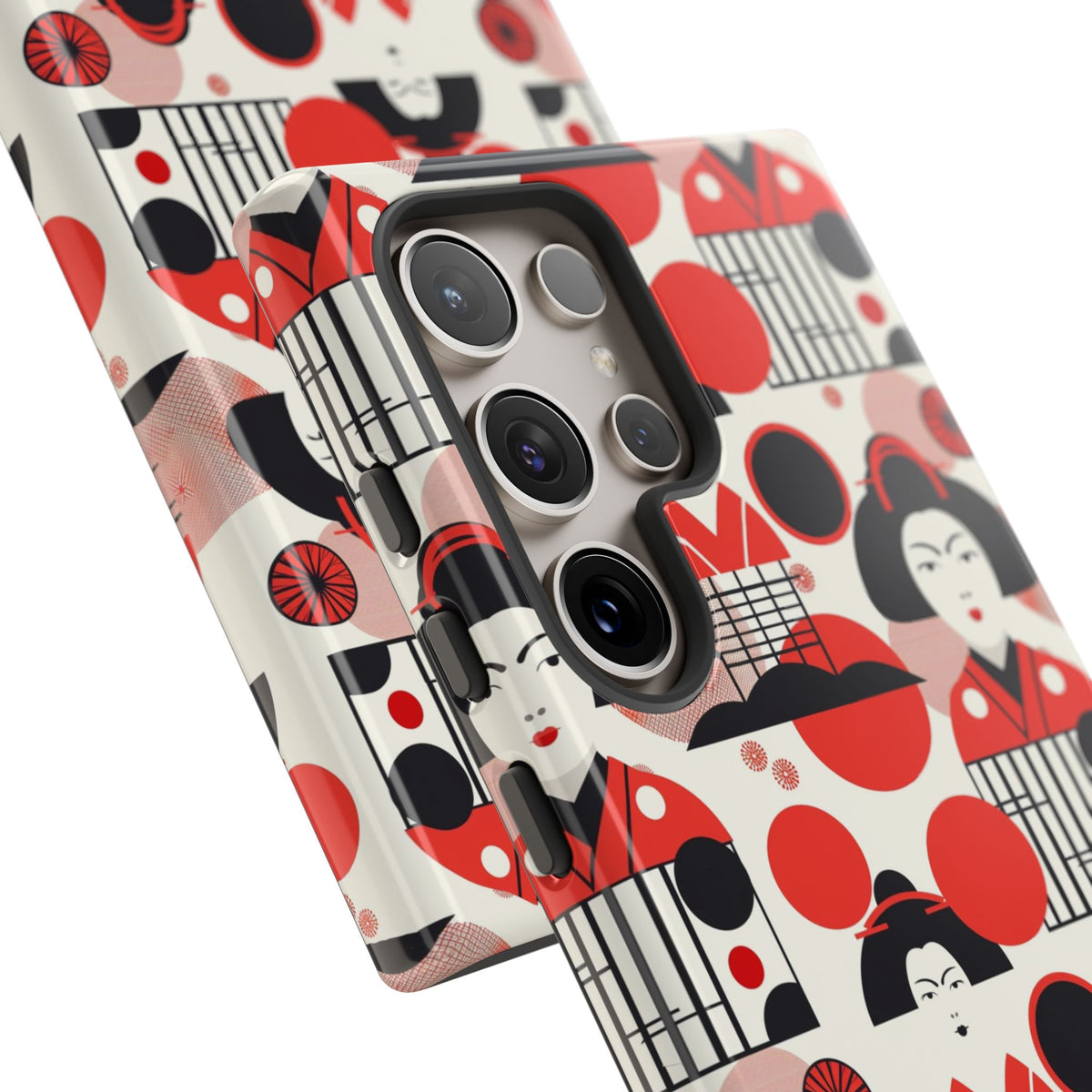 Japanese Pattern Phone Case – Elegant & Timeless Design for Your Phone 018