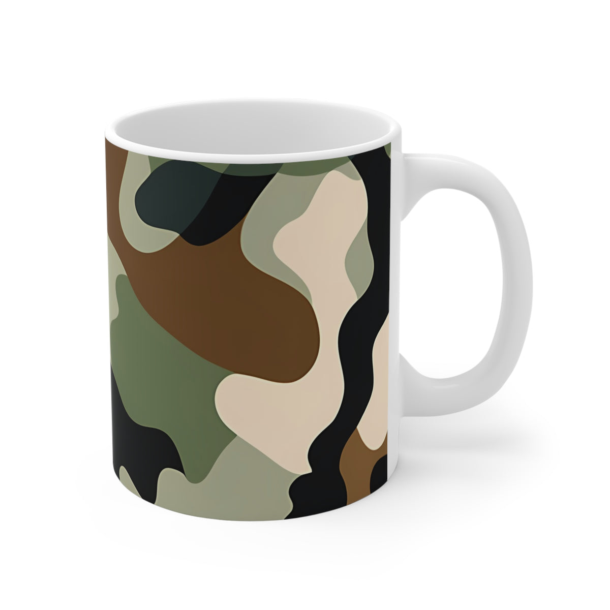 All-Over Camouflage Pattern Coffee Mug 316