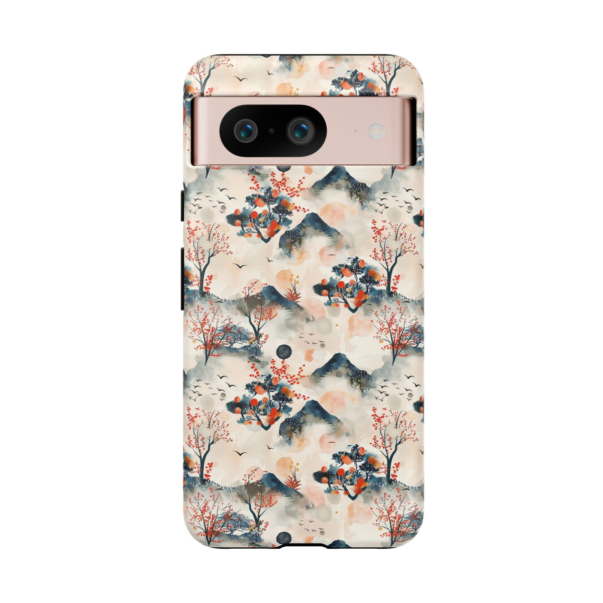 Japanese Pattern Phone Case – Elegant & Timeless Design for Your Phone 501