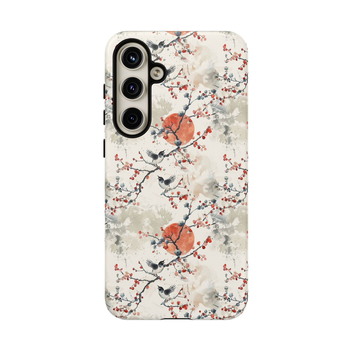 Japanese Pattern Phone Case – Elegant & Timeless Design for Your Phone 136