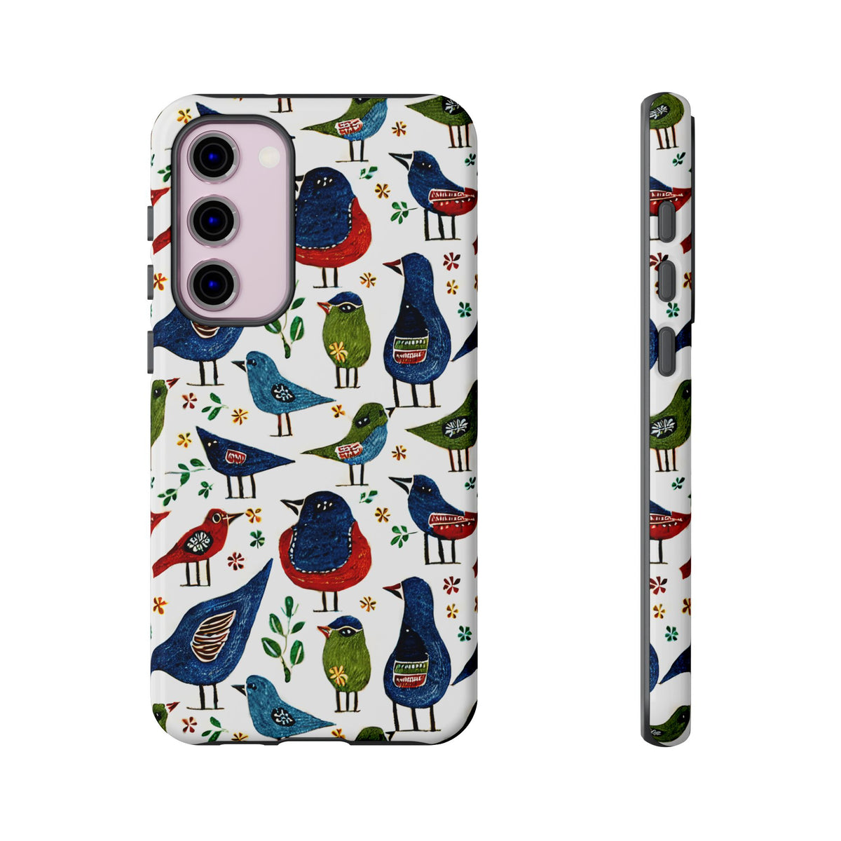 Birds Seamless Pattern Phone Case – Elegant and Timeless Avian Design 12