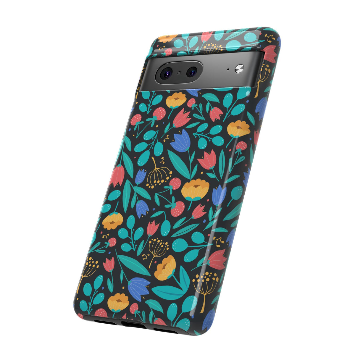 Colorful Little Flower Design Phone Case – Bright and Cheerful Floral Phone Cover