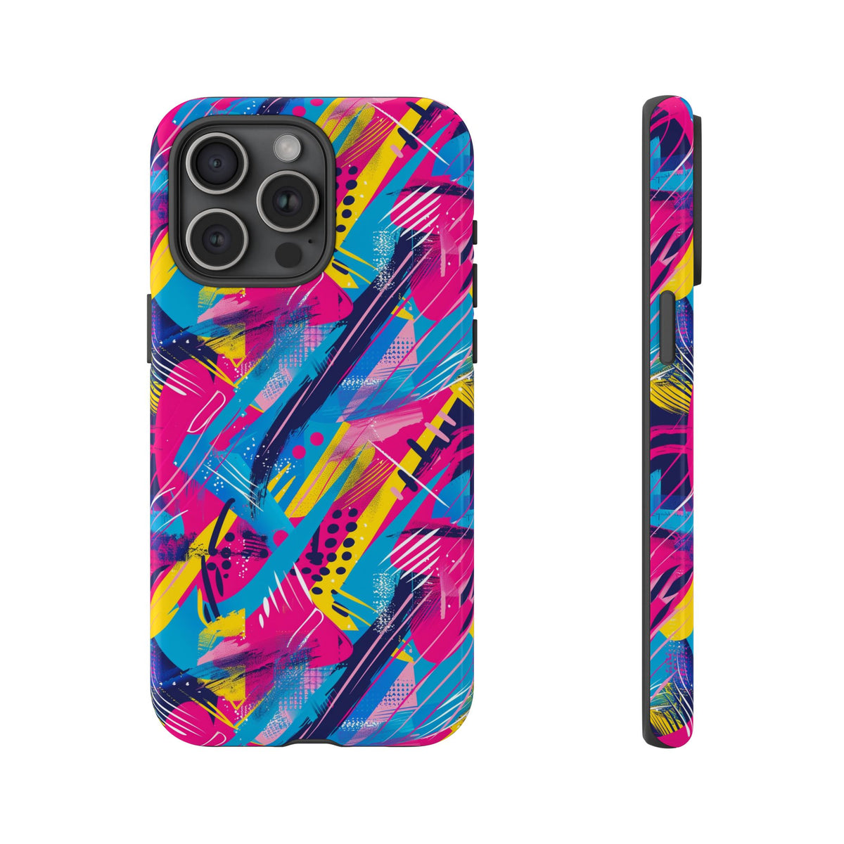 Retro 80s Seamless Phone Case – Vintage Style Meets Modern Protection 103