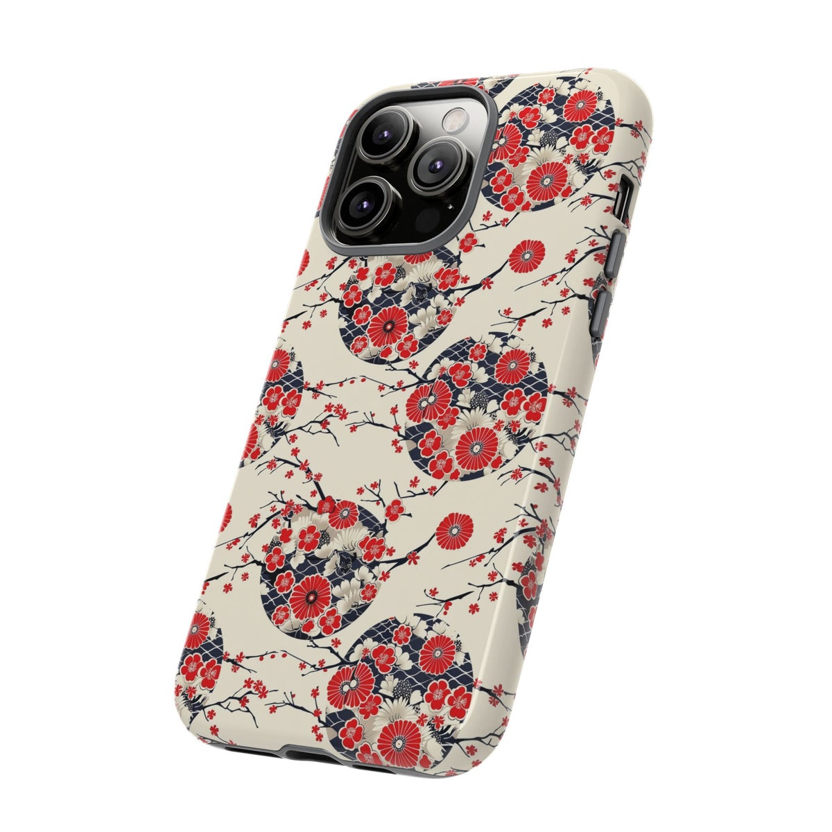 Japanese Pattern Phone Case – Elegant & Timeless Design for Your Phone 138