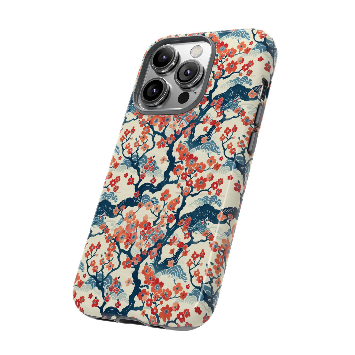 Japanese Pattern Phone Case – Elegant & Timeless Design for Your Phone 104