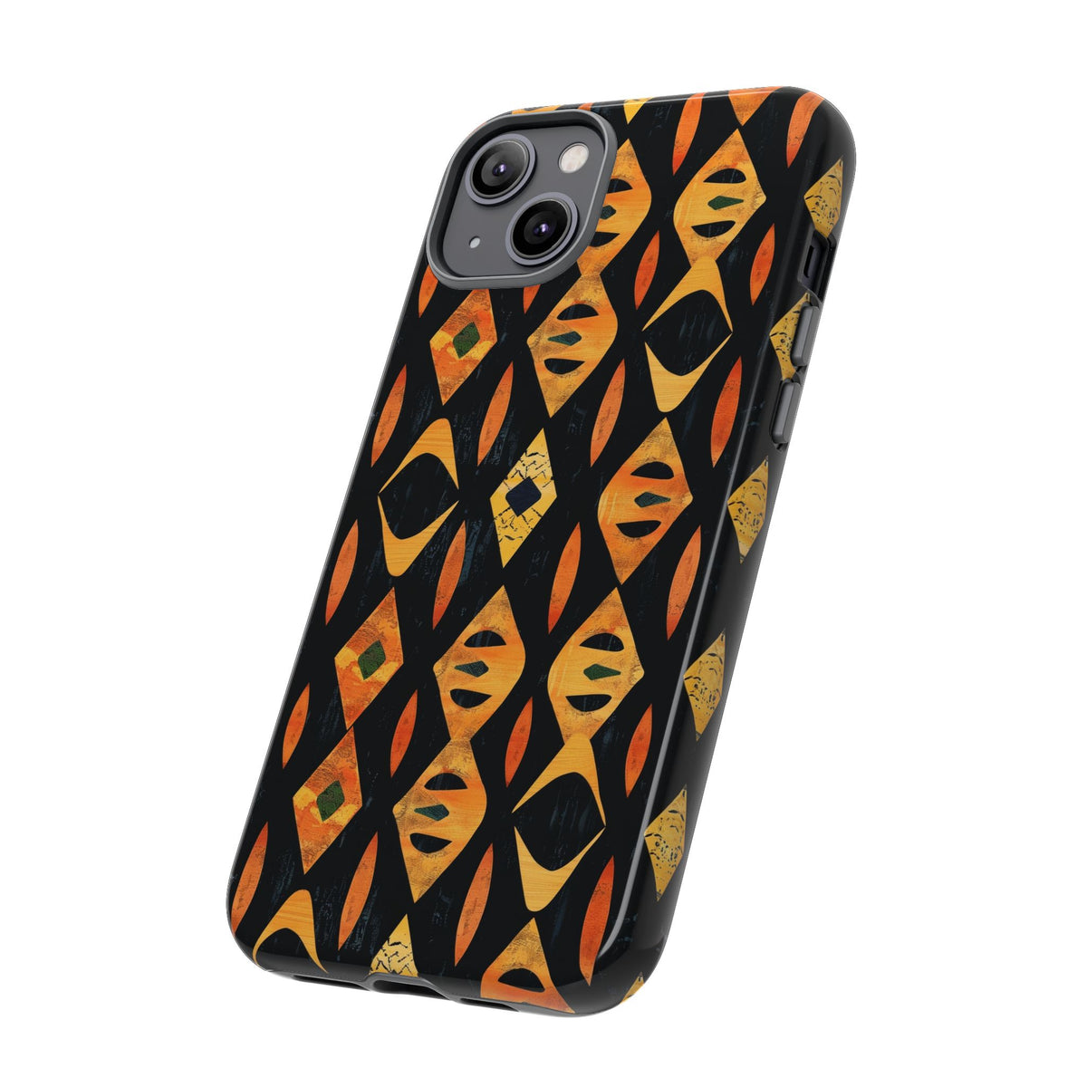 Stylish African Pattern Phone Case – Unique and Vibrant Protection 154