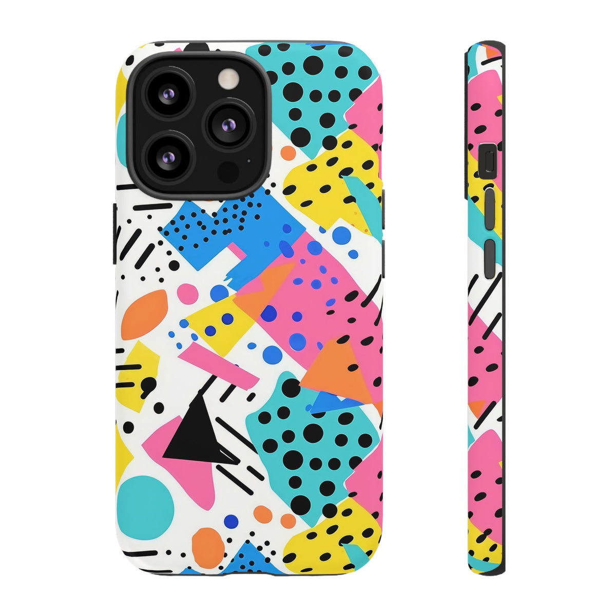 Bright Summer Memphis Design Phone Case – Vibrant and Playful Phone Cover