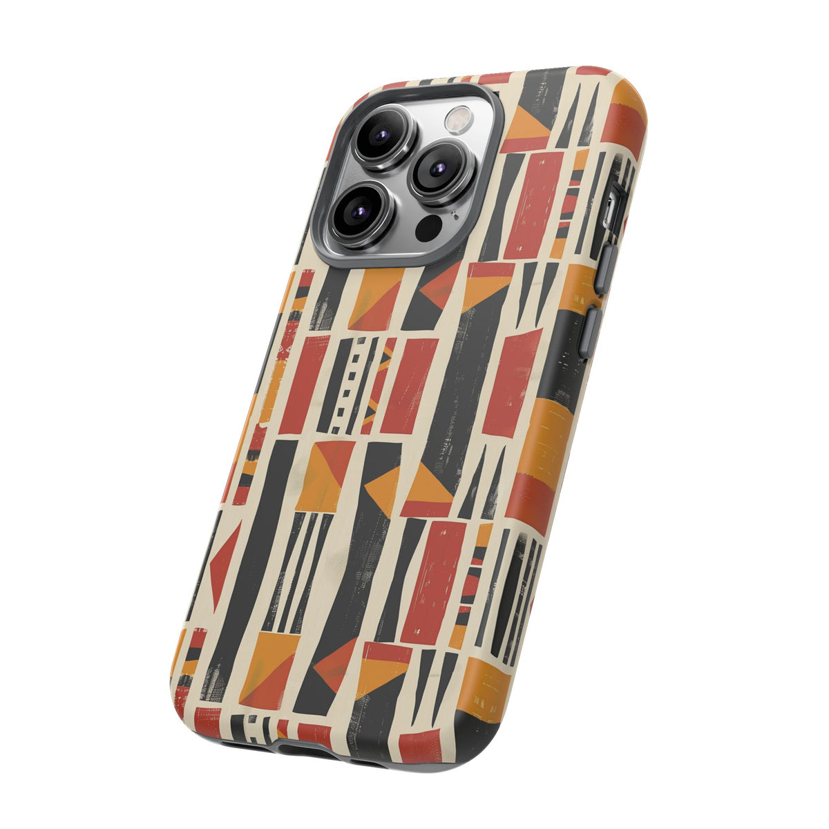 Stylish African Pattern Phone Case – Unique and Vibrant Protection 161