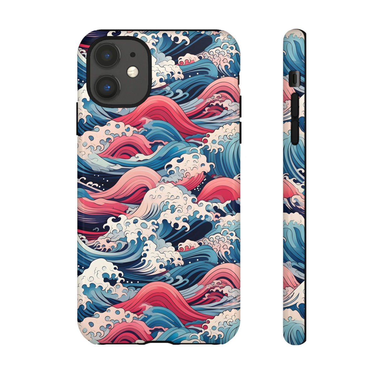 Japanese Waves Phone Case – Embrace Timeless Elegance with Classic Design 3