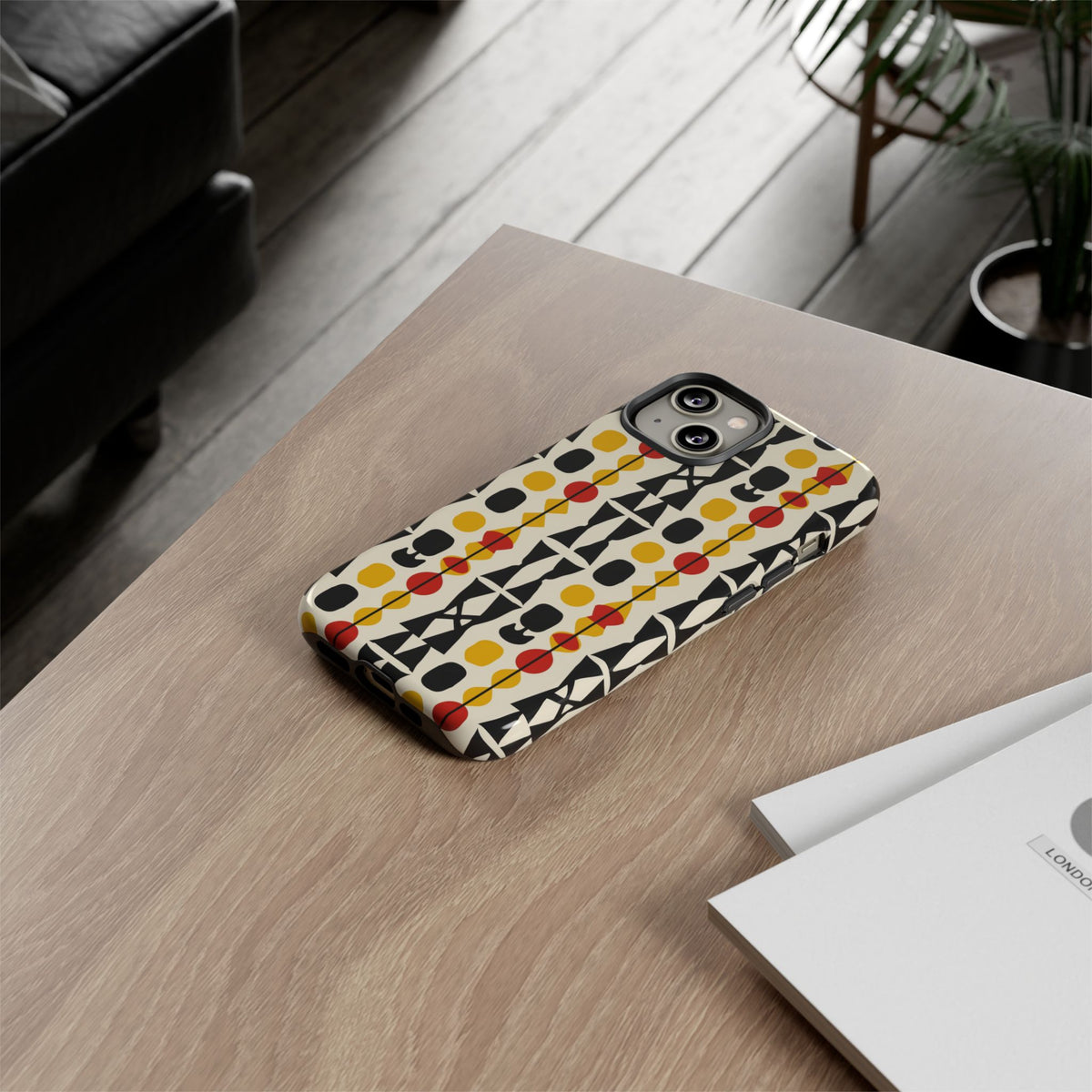 Stylish African Pattern Phone Case – Unique and Vibrant Protection 194