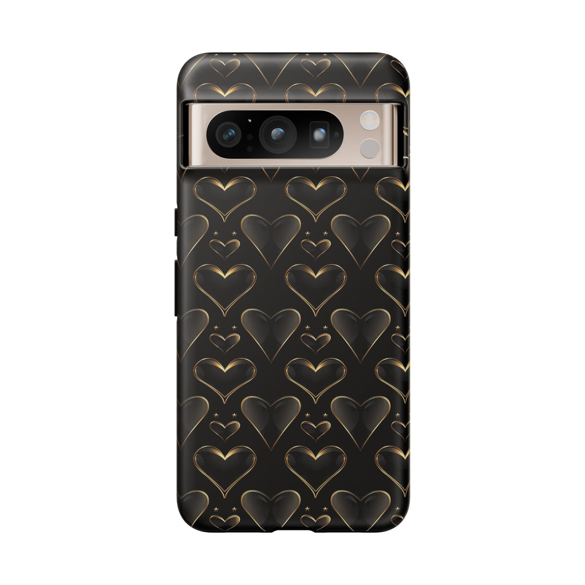 Heart Pattern Phone Case – Stylish & Loving Design for Your Device 362