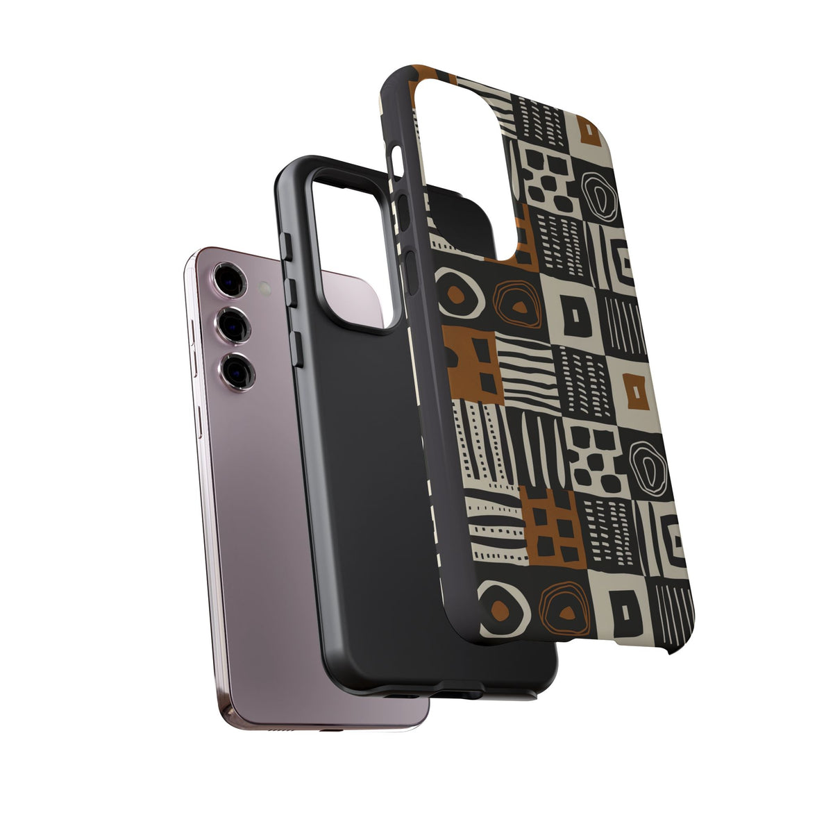 Stylish African Pattern Phone Case – Unique and Vibrant Protection 168