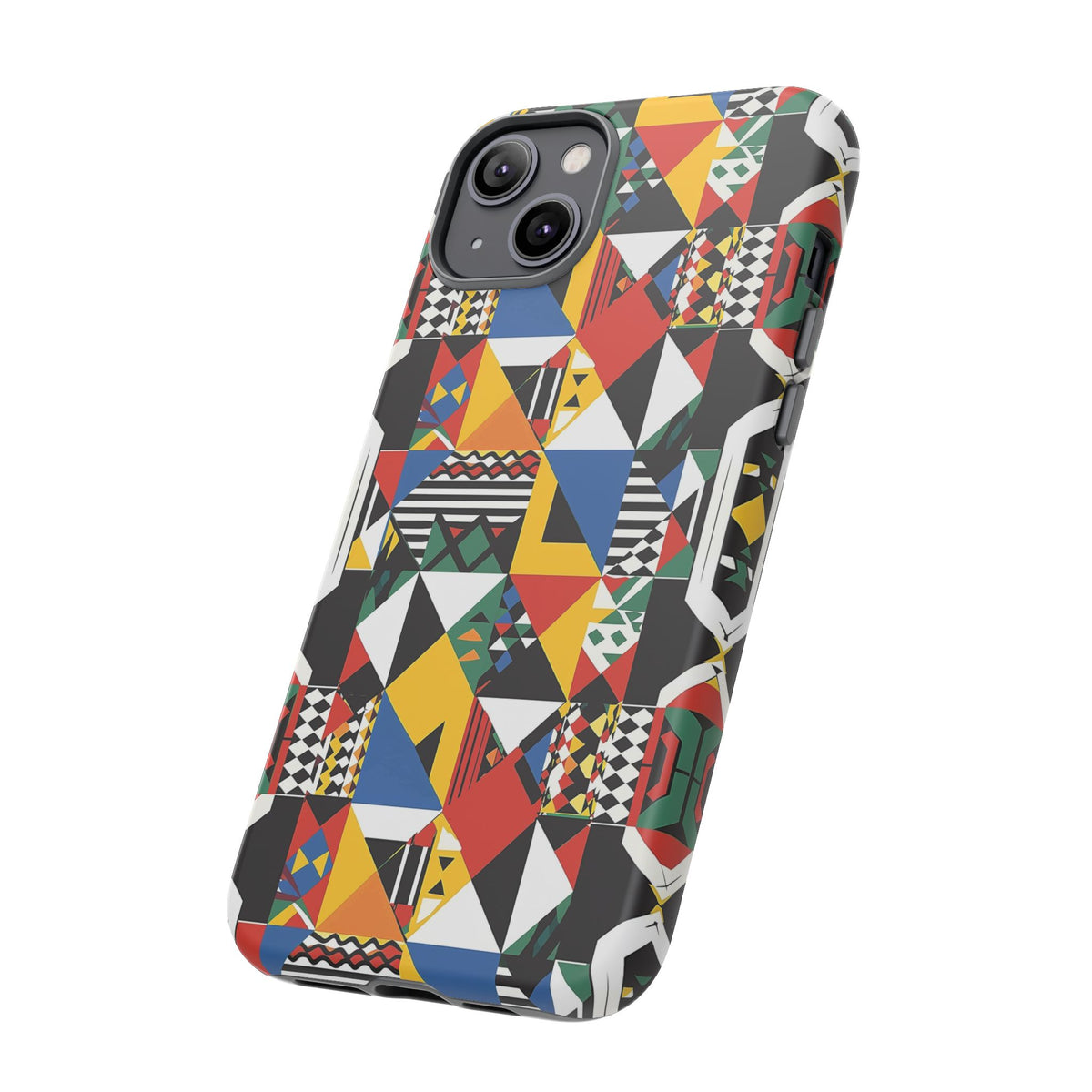 Stylish African Pattern Phone Case – Unique and Vibrant Protection 182