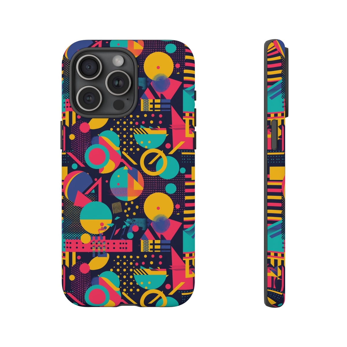 Retro 80s Seamless Phone Case – Vintage Style Meets Modern Protection 165