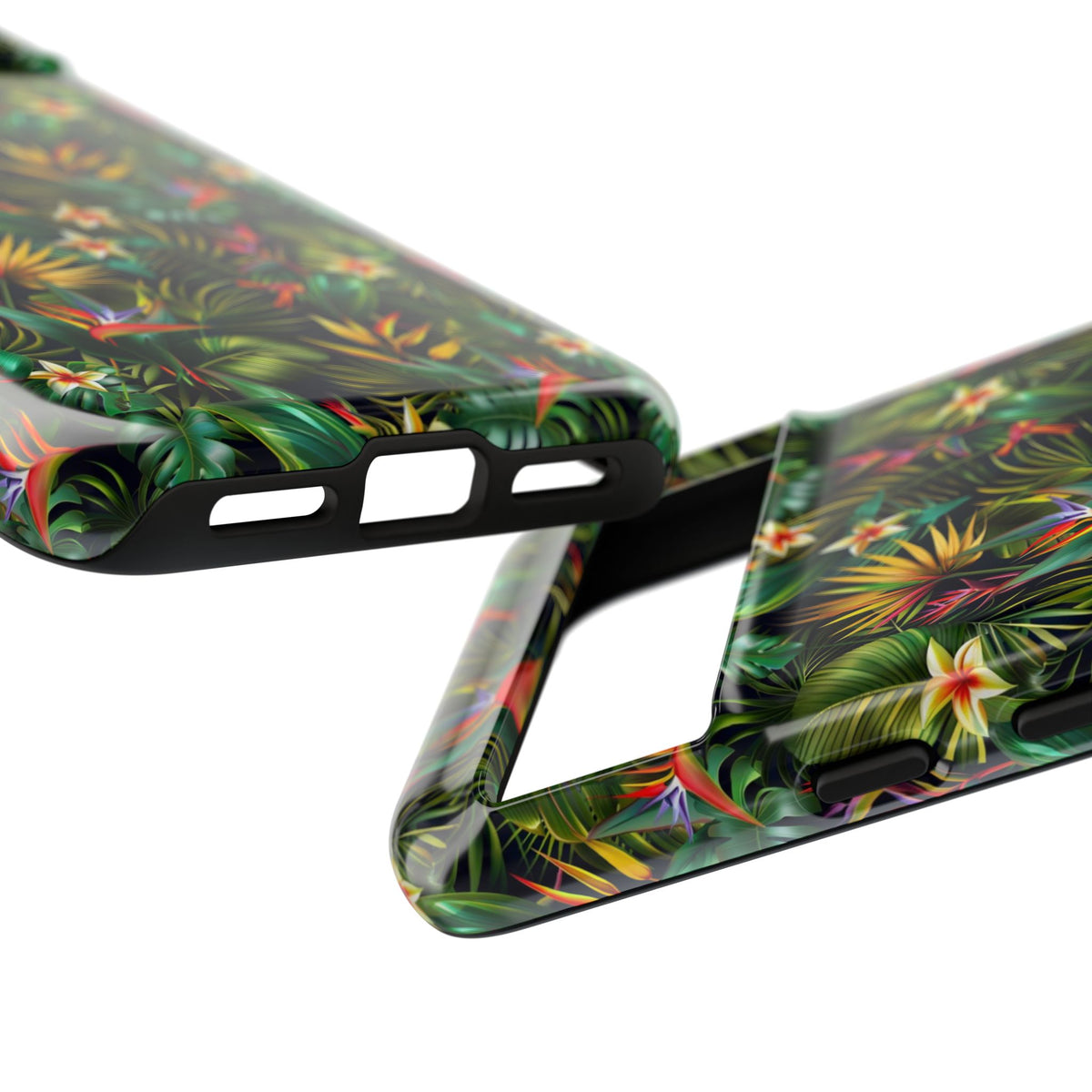 Jungle Pattern Phone Case – Exotic & Lush Design for Your Phone 348