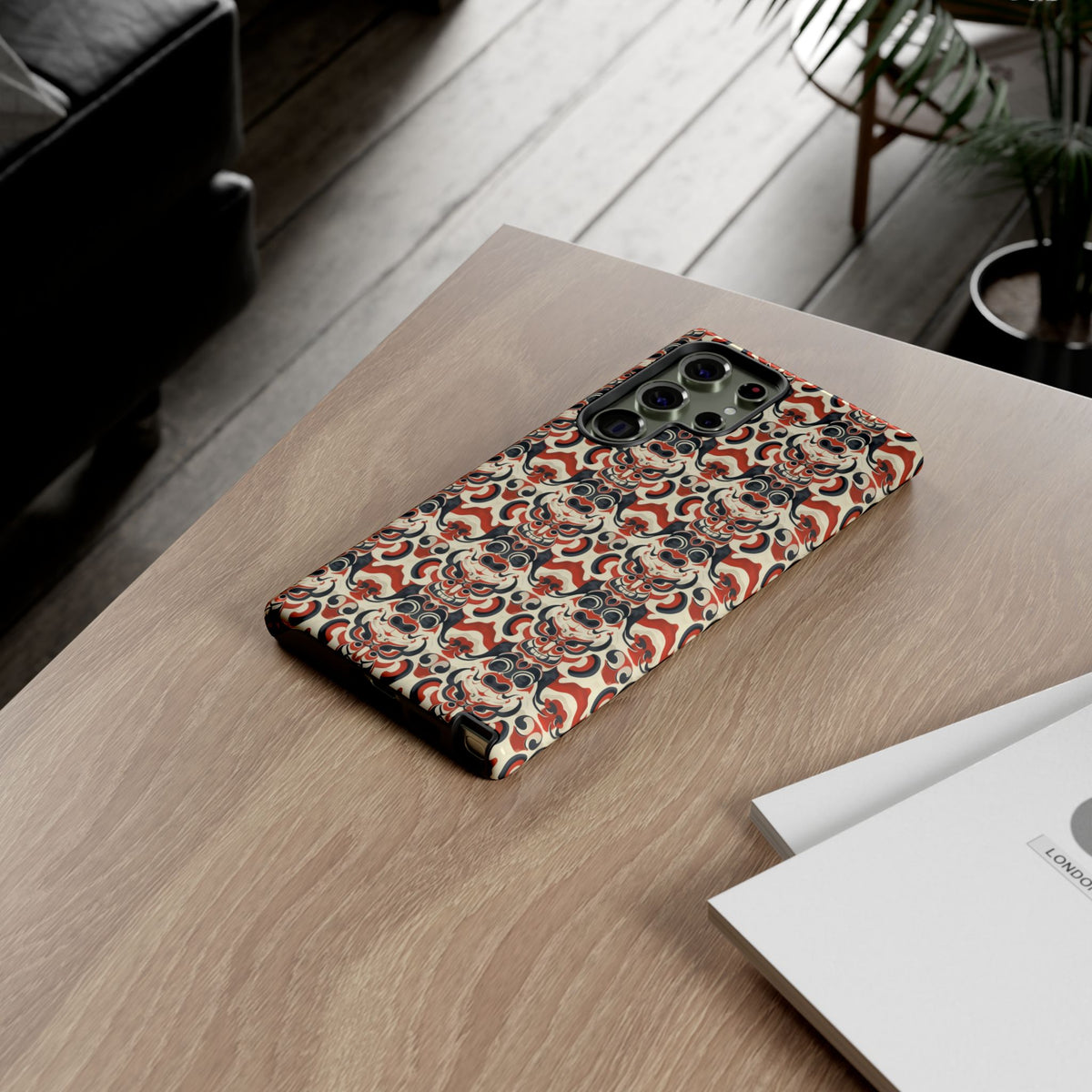 Japanese Pattern Phone Case – Elegant & Timeless Design for Your Phone 155