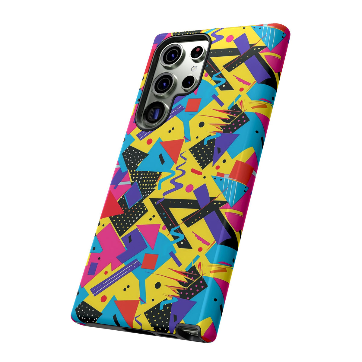 90s Themed Seamless Pattern Phone Case – Embrace Retro Style and Protection 223