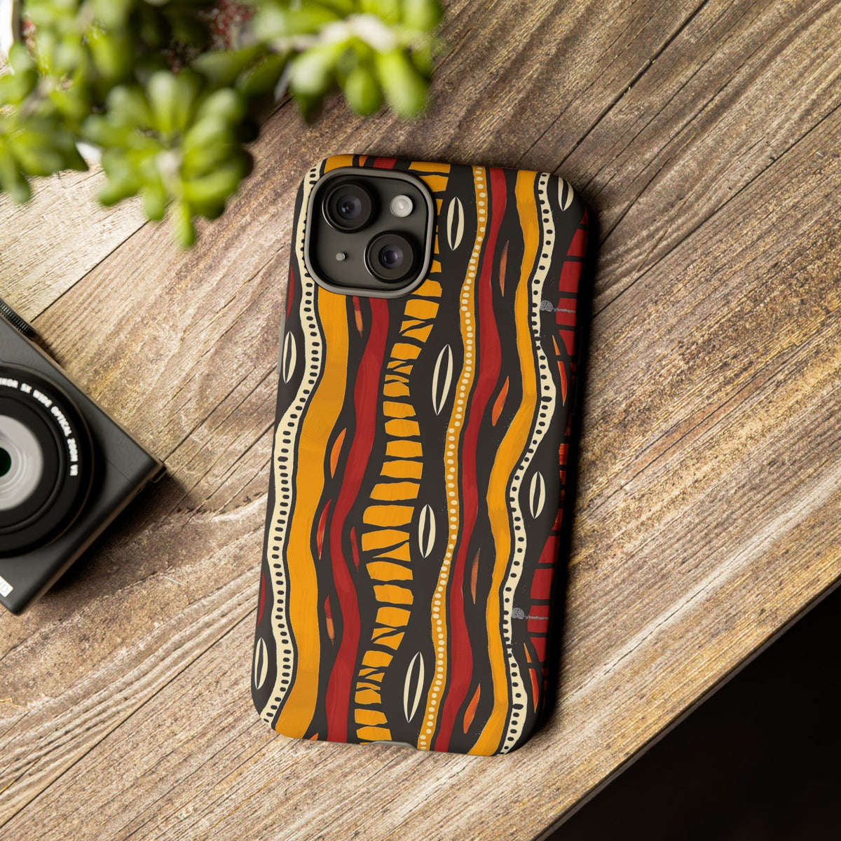 Stylish African Pattern Phone Case – Unique and Vibrant Protection 199