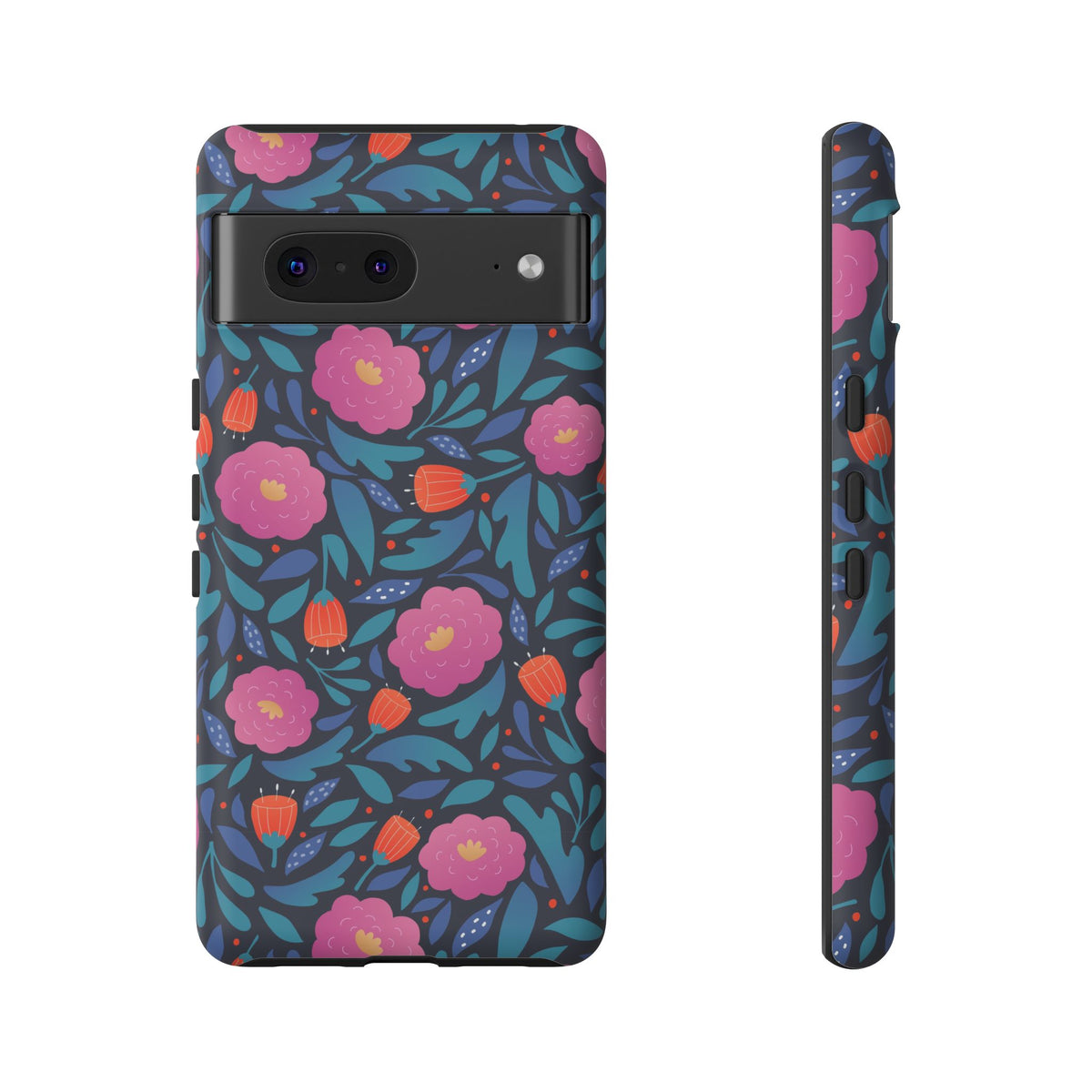 Colorful Little Flower Design Phone Case – Bright and Cheerful Floral Phone Cover 2