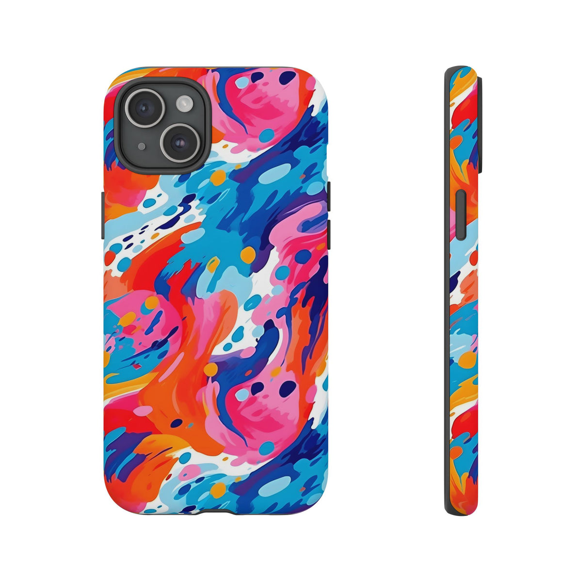 Abstract Painting Design Phone Case – Modern Art-Inspired Phone Cover 4