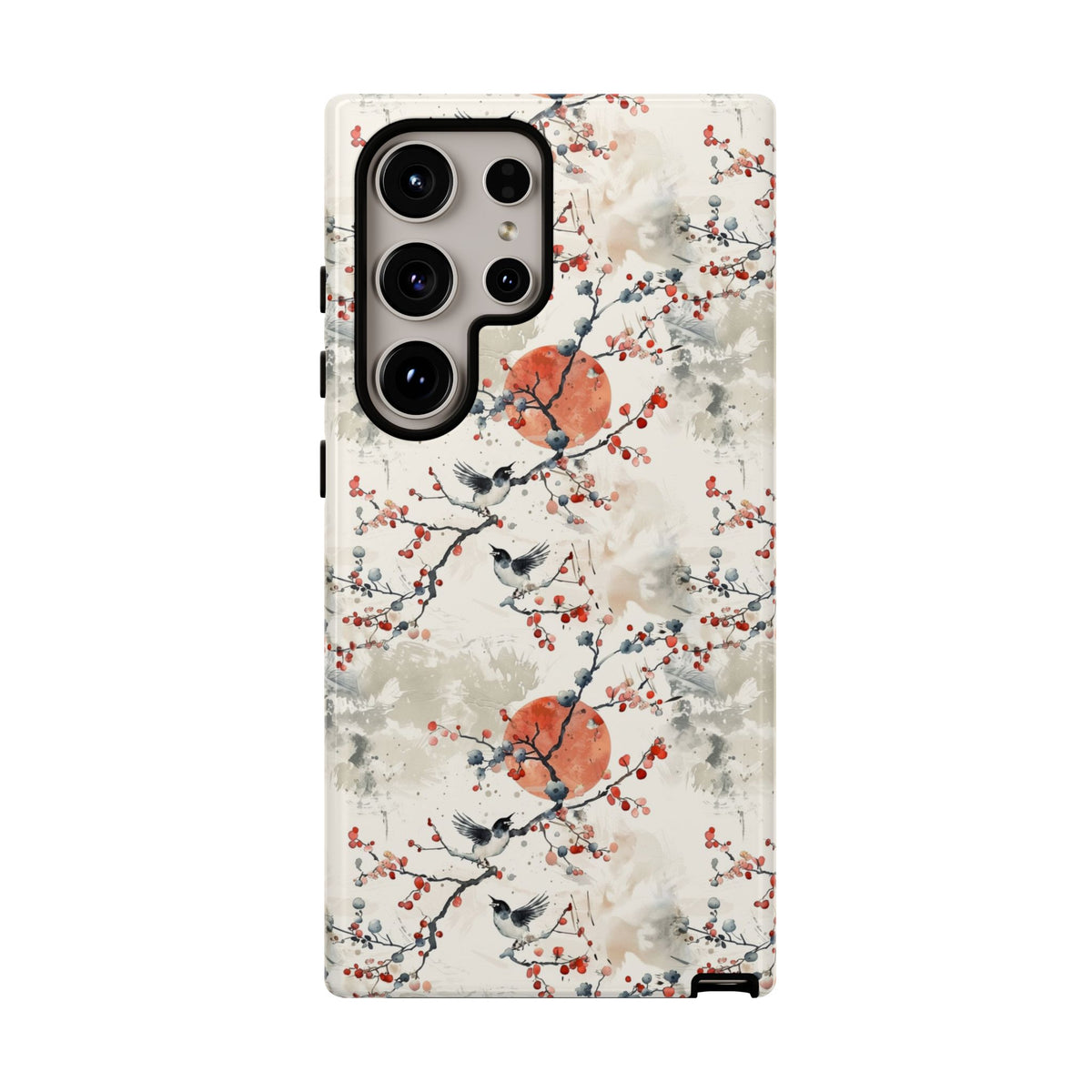 Japanese Pattern Phone Case – Elegant & Timeless Design for Your Phone 136