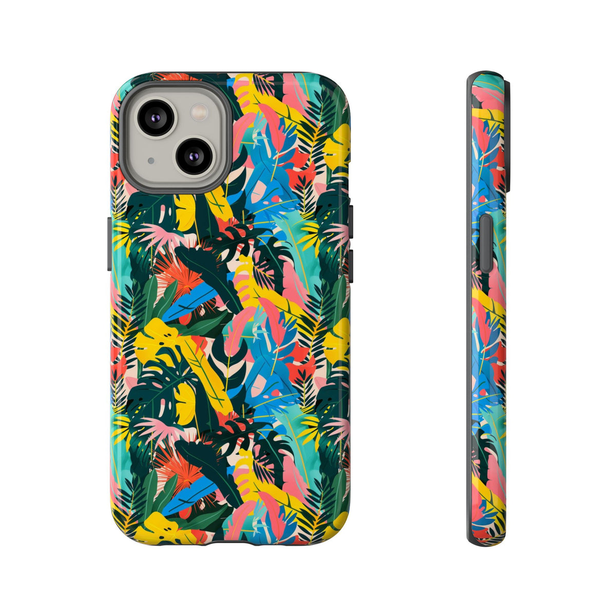 Jungle Pattern Phone Case – Exotic & Lush Design for Your Phone 346