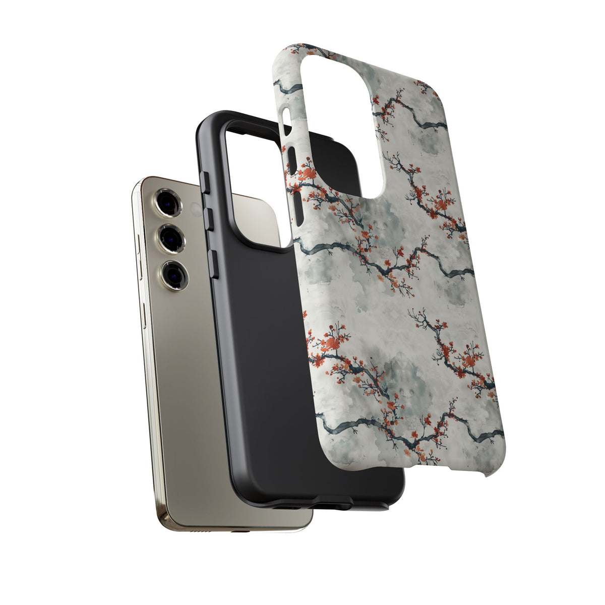 Japanese Pattern Phone Case – Elegant & Timeless Design for Your Phone 021