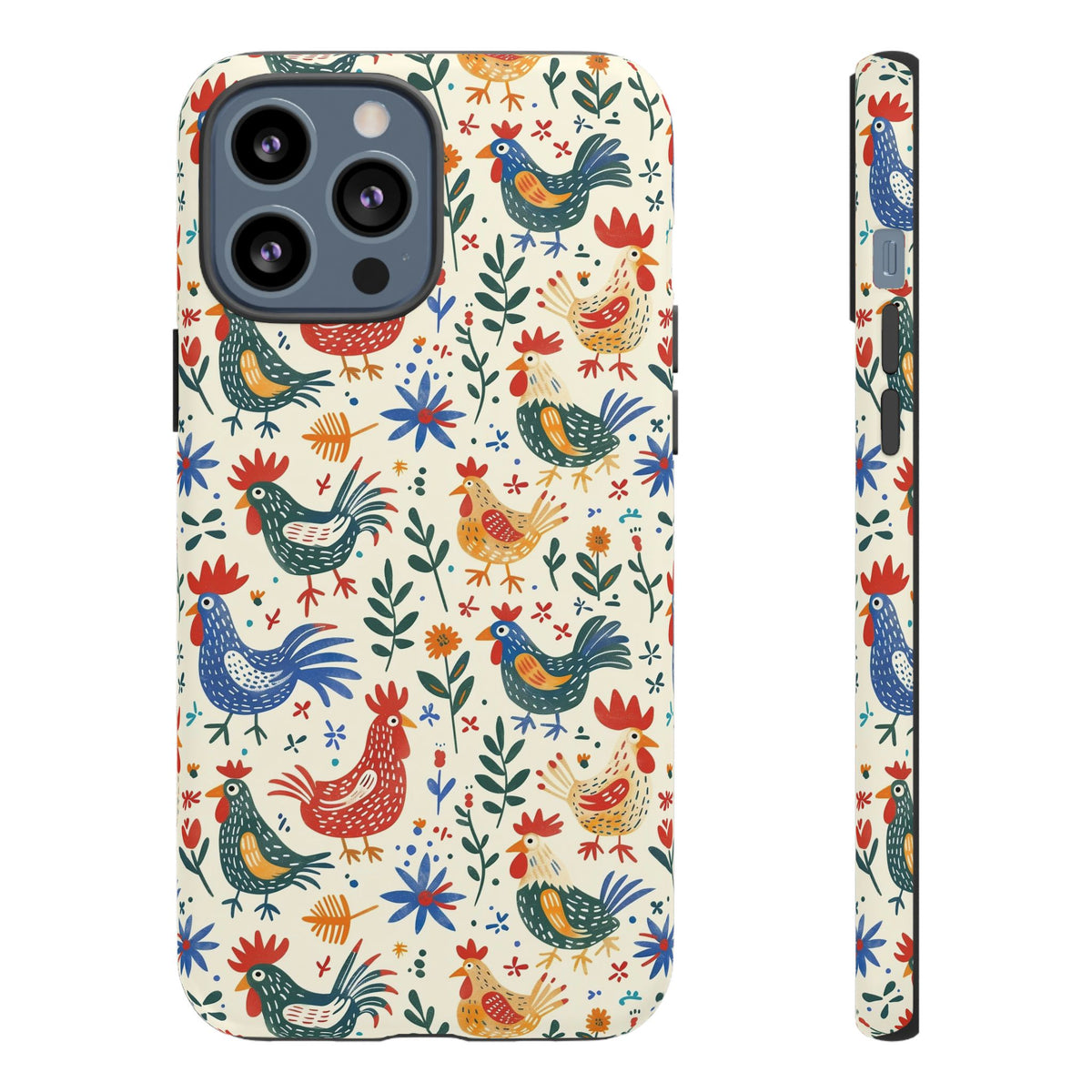 Birds Seamless Pattern Phone Case – Elegant and Timeless Avian Design 8