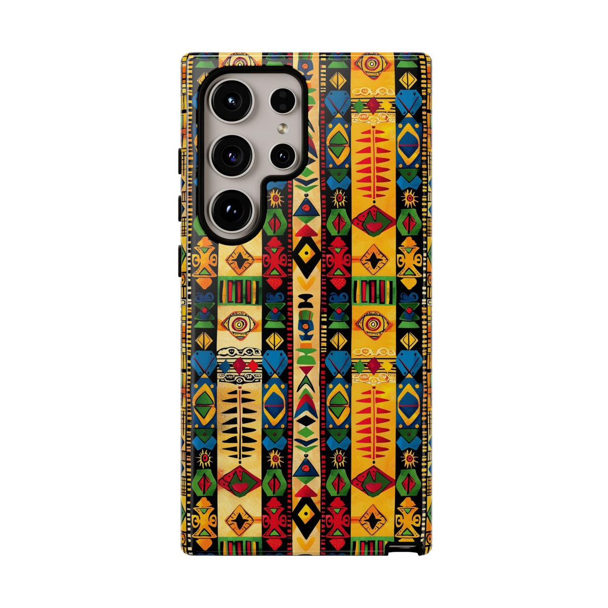 Stylish African Pattern Phone Case – Unique and Vibrant Protection 163