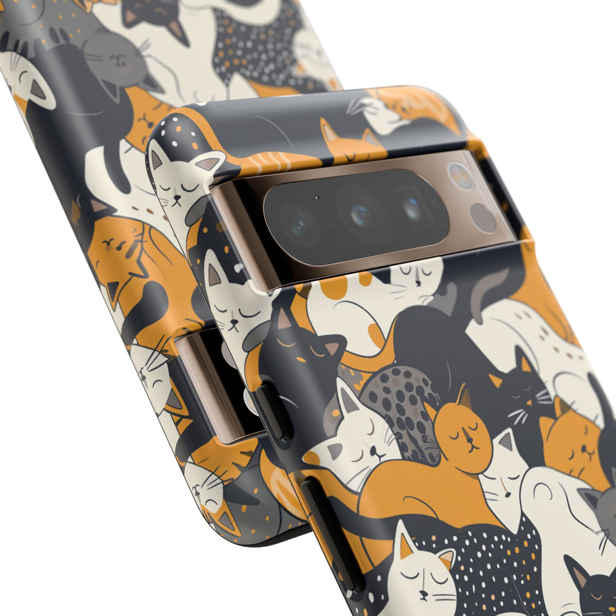 Seamless Cat Pattern Design Phone Case – Playful and Stylish Cat-Themed Phone Cover 2