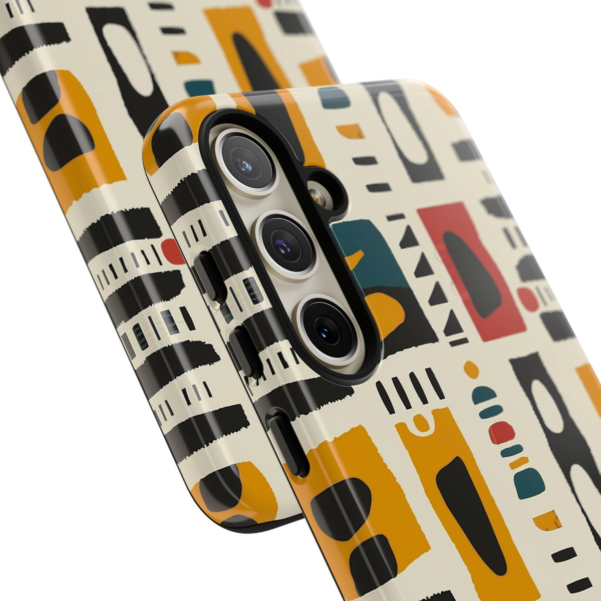 Stylish African Pattern Phone Case – Unique and Vibrant Protection 260