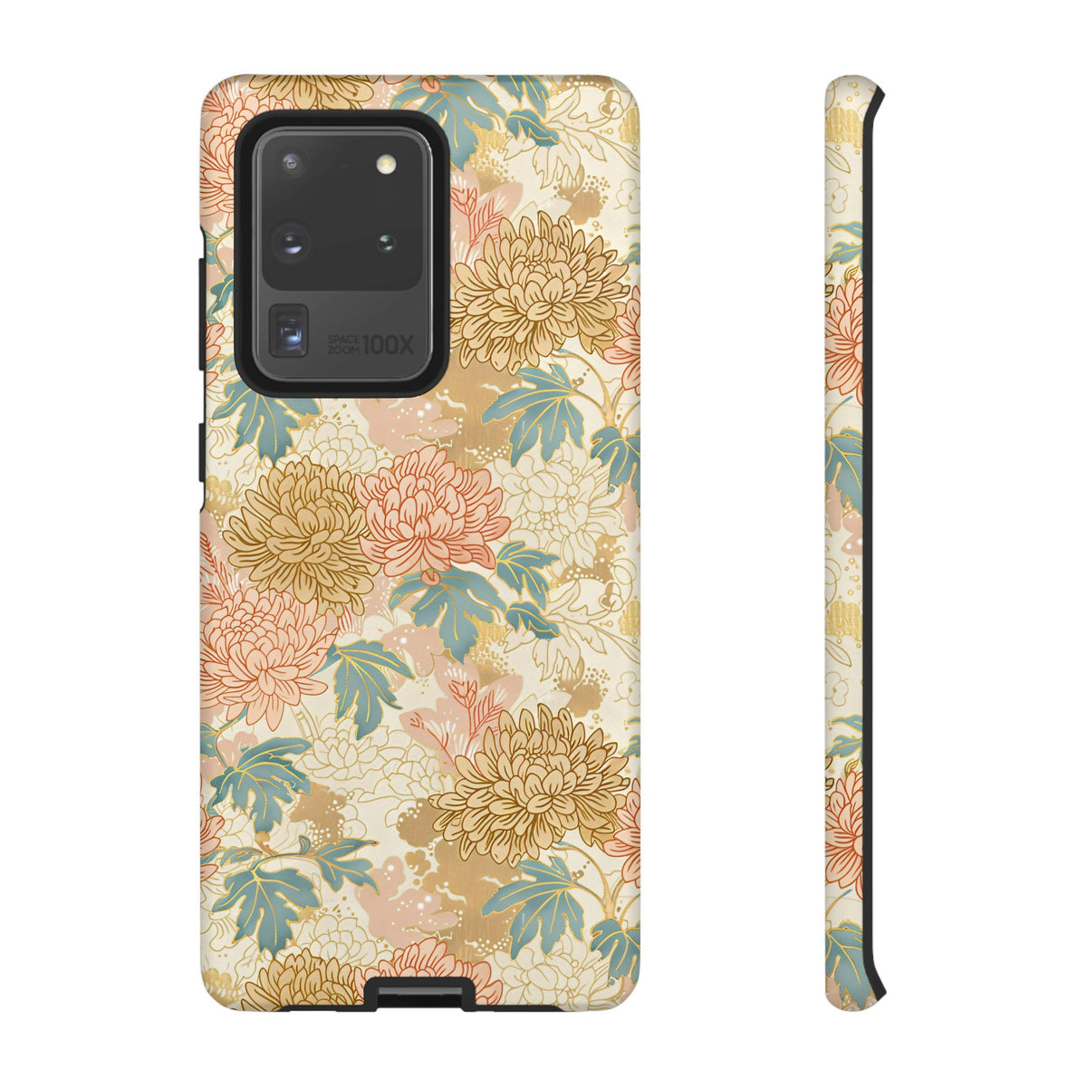 Japanese Blossom Asian Floral Design Phone Case – Elegant Floral Phone Cover