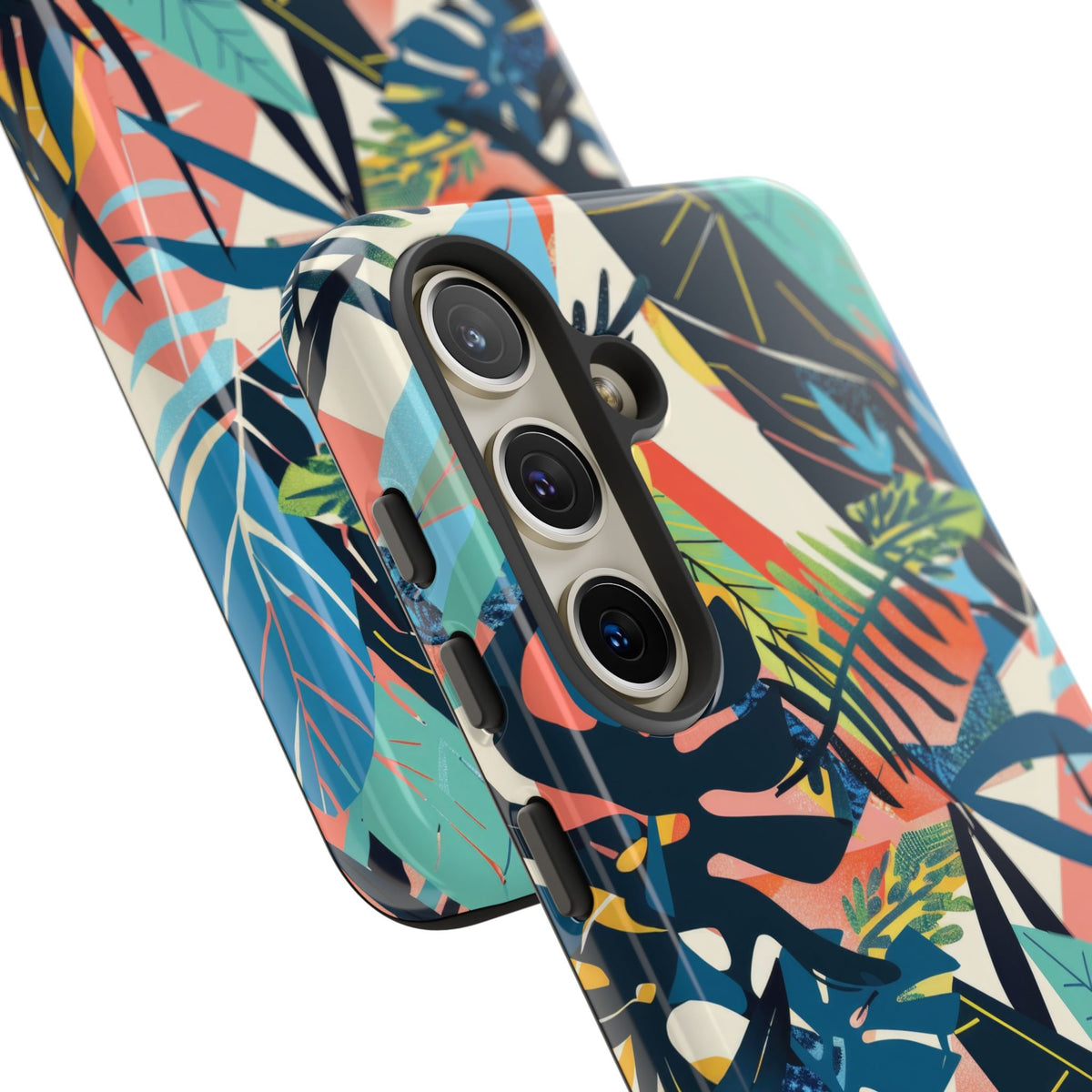 Jungle Collage Phone Case – Vibrant & Durable